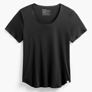 Ministry of Supply Luxe Touch Tee Short Sleeve Black XS NWT